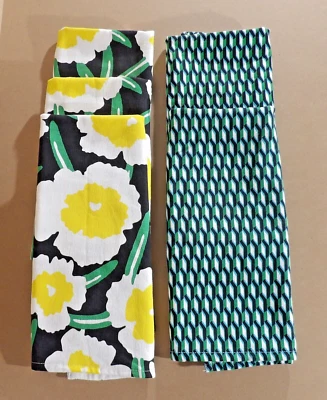 Juego de 5 toallas de cocina Diane Von Furstenberg para Target geo/amapola modernas Foto 1 de 4