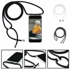 Handykette zum umhängen Schutzhülle Handy Hülle Halskette Schnur Case Kordel TOP