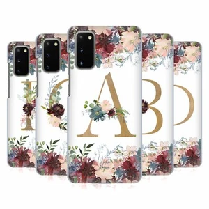 OFFICIAL NATURE MAGICK FLOWERS MONOGRAM FLORAL GOLD CASE FOR SAMSUNG PHONES 1 - Picture 1 of 20