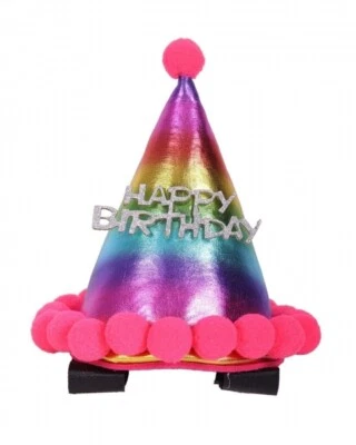 Deko Pferd QHP Geburtstagshut für Pferde verschieden Farben ARBO-INOX® - Bild 1 von 3