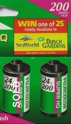 👀 FUJIFILM 24 Exposure 35mm Color Print Film, Dated: 02/2004 📷 - Image 1 of 3