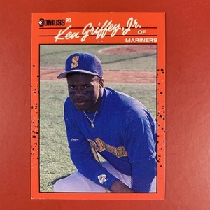 1990 Donruss Ken Griffey Jr. card #365 HOF Seattle Mariners ~ corner wear - Picture 1 of 2