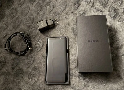 Samsung Galaxy S8 SM-G950F 64GB Orchid Grey - Sehr Guter Zustand mit OVP - Bild 1 von 2