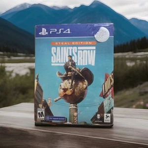 Saints Row Steal Edition PS4 w Steelbook & PS5 Upgrade New Sealed - Picture 1 of 1