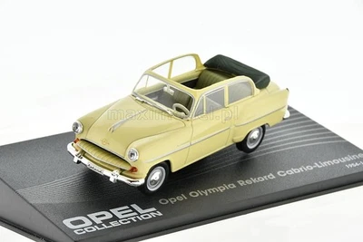 OPEL Olympia Rekord Cabrio-limousine 1954 1/43 ixo - Image 1 of 4