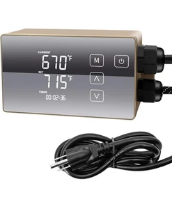 Digital Temperature Controller with Accessories, Golden , 110V Free Shipping - Picture 1 of 1