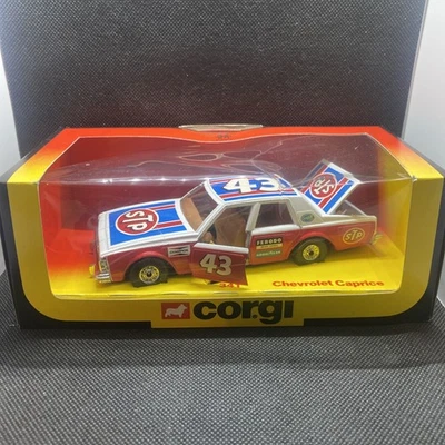 Corgi 341 Chevrolet Caprice #43 STP Richard Petty NASCAR Boxed - Image 1 of 4
