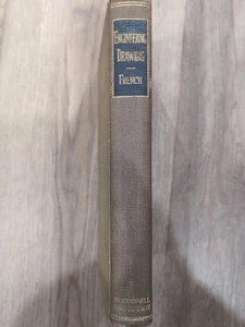 1924 Manual Of Engineering Drawing Students Draftsmen Blueprints Thomas E French - Picture 1 of 6