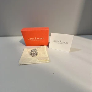 👀 ZURÜCKGENOMMEN James Avery 925 Sterlingsilber offener Sorrent Ring Größe 8,5 Geschenkidee - Bild 1 von 10