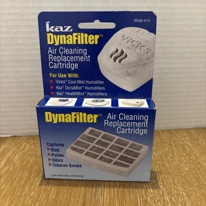 Cartucho de limpieza de aire Kaz Dynafilter K14 Vicks Cool Mist filtro humidificador nuevo en caja - Imagen 1 de 2