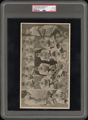 1935 R309-2 Goudey Large Premium Cleveland Indians PSA 2; Pop 1, only 1 higher! - Image 1 of 2