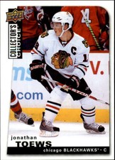 2008-09 Collector's Choice Chicago Blackhawks Hockey Card #86 Jonathan Toews