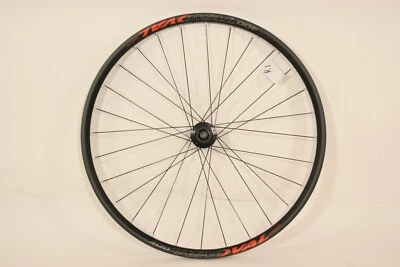 Oval 400 Disc 27.5 Rear Wheel 8/9 spd Centerlock, 142x12mm TA 32h Blk/Rd R1 - Image 1 of 3