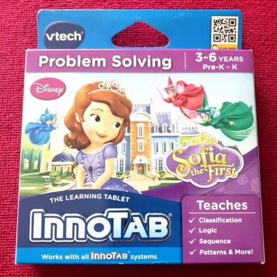 Vtech InnoTab Interactive Problem Solving Software Disney's Sofia the First - Image 1 of 4