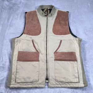 Beretta Hunting Shooting Vest Mens Size XL Extra Large Beige Tan Utility Pockets - Picture 1 of 18