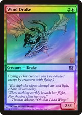 Wind Drake FOIL 8th Edition NM Blue Common MAGIC THE GATHERING CARD ABUGames