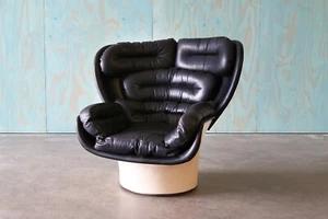 Elda Swivel Lounge Chair by Joe Colombo for Comfort Italy, circa 1963 - Picture 1 of 12