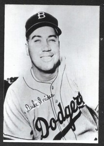 1971 HOUSE OF JAZZ  Duke Snider  BROOKLYN DODGERS  NM-MINT  A   RARE!