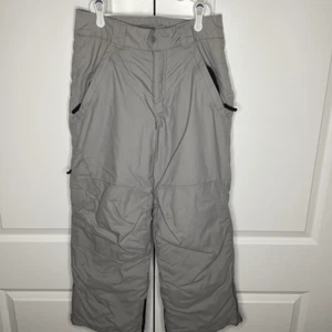 boys Columbia Insulated Ski/ Snowboard Pants 14/16 Gray - Picture 1 of 5