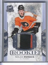 Nolan Patrick 2017-18 The Cup Rookie Patch (3-Color) 24/99 Philadelphia Flyers