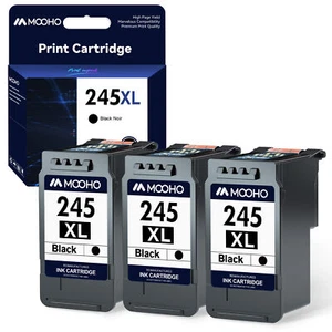PG-245XL Black Ink Cartridge compatible for Canon MG2420 MG2520 MG2522 MG2525 - Picture 1 of 11