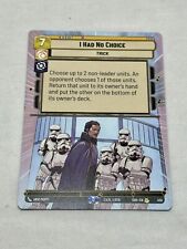 Star Wars Unlimited - I Had No Choice #450 - Hyperspace - Non-Foil
