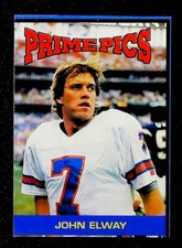 1992 JOHN ELWAY PRIME PICS *SUPER SCARCE  AND RARE CARD* #51