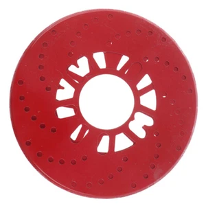 2x Aluminium Disc Brake Cover Vehicle Car Wheel Decorative Rotor Cross Drill^-va - Picture 1 of 12
