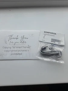 Genuine 4 IKEA RIMFORSA hang Hook stainless steel Store Kitchenware UK seller - Picture 1 of 4