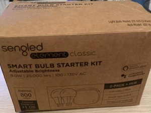 Sengled Smart Light Bulb Starter Kit, Smart Bulbs that Work with Alexa, Google - Picture 1 of 6