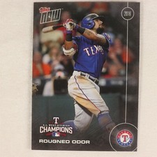 2016 Topps Now Card #TEX-2: Texas Rangers Rougned Odor