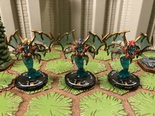 3 Solonavi Siren #58, 59, 60 Uprising Mage Knight Lot D&D, Pathfinder, RPG