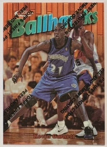 KEVIN GARNETT  1997-98 Topps Finest #61 w/coating  TIMBERWOLVES  *Free Shipping* - Picture 1 of 2