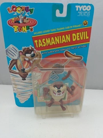 Looney Tunes Tasmanian Devil Action Figure Super Spin Tornado Twist Tyco 1993116 Cover