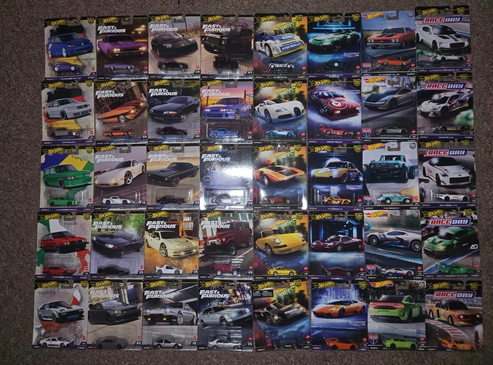 Hot Wheels Premium Sets Fast & Furious Car Culture Diecast 1:64 - Image 1 of 1