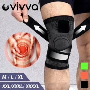 Weaving 3D Knee Brace Breathable Sleeve Support Running Jogging Joint PainRelief - Picture 1 of 9