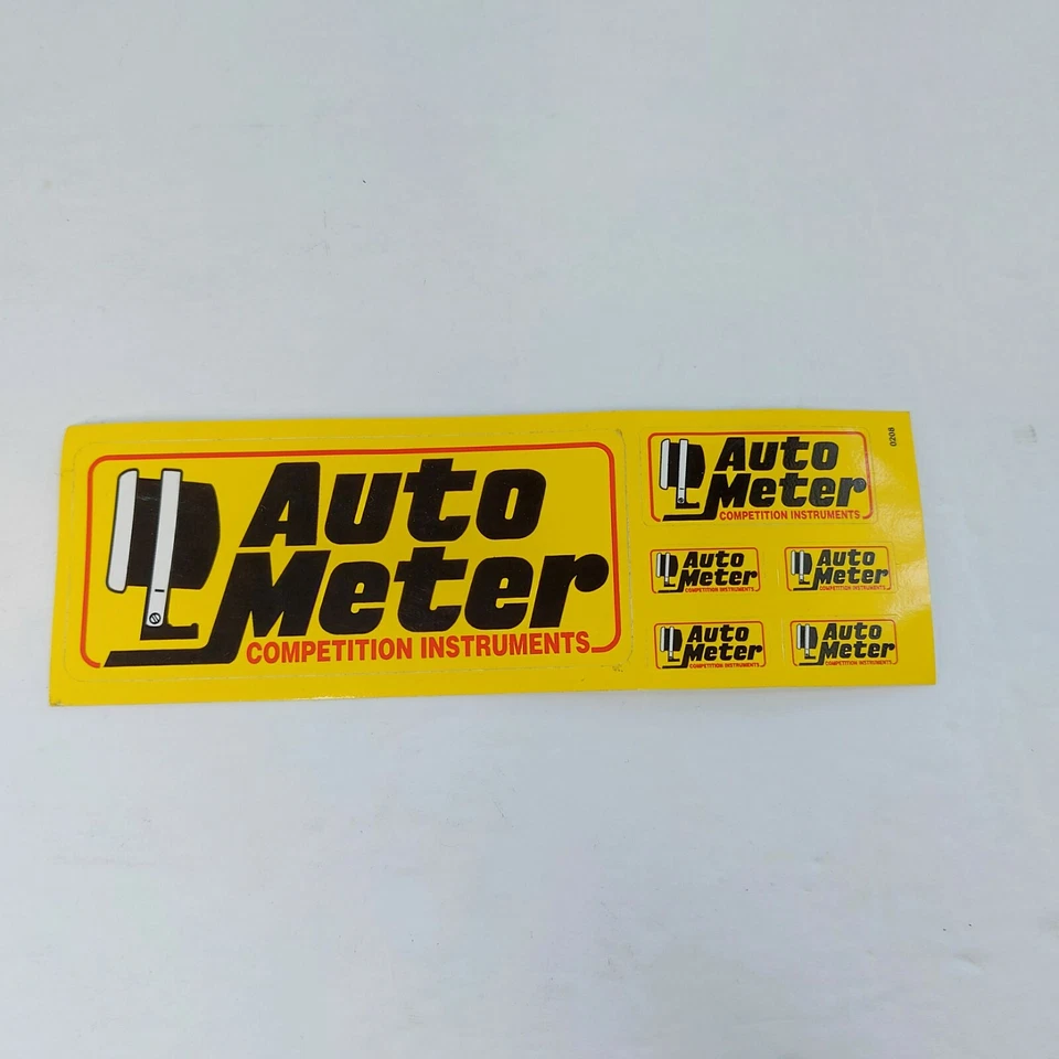 Medidor automático instrumentos de competición pegatinas autoadhesivas para coche de carreras Foto 1 de 3