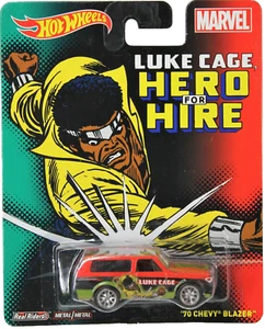 Hot Wheels Marvel Luke Cage '70 Chevy Blazer Metal SUV Car 2014 NEW Sent In Box - Bild 1 von 5