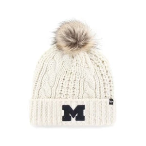 Michigan Wolverines 47 Marke Damen Meeko Bommelstrick - Bild 1 von 1