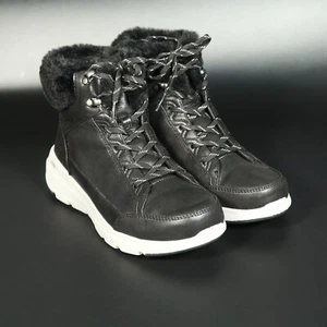 Skechers on the go Glacial Ultra Cozyly Ankle Boot - Black - UK4 - Picture 1 of 15