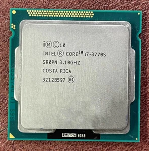 Intel Core i7-3770S SR0PN 3.10GHz 65W 4-core 8MB LGA1150 CPU processor - Picture 1 of 1