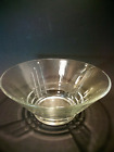 Vintage Luminarc Art Deco Glass Bowl~Serveware Or Display~Mcm Retro~4.5"X10.75W