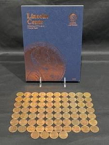Juego de álbum completo P,D Lincoln Cent 1975-2013 (¡álbum NO incluido LEER!) #1 - Imagen 1 de 13