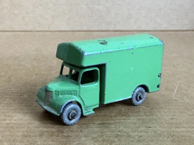Furgoneta de remoción Moko Lesney Matchbox Bedford, escala 1:64, nº 17, fundida a presión, verde. Foto 1 de 4