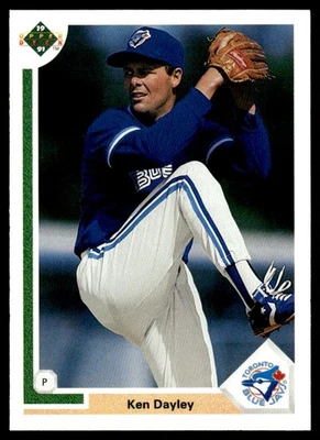 1991 UPPER DECK BASEBALL CARD KEN DAYLEY #781 TORONTO BLUE JAYS 6754 - Image 1 of 2