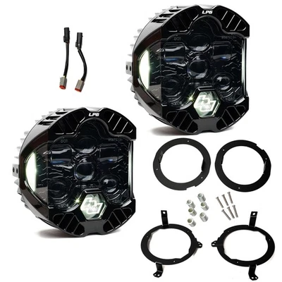 Baja Designs® DOT LP6 Headlight Kit (White DRL) for Jeep Wrangler JL & Gladiator - Image 1 of 4
