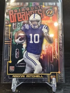 Adonai Mitchell 2024 Topps Resurgence Circuit Breakers #CB-9 Rookie - Picture 1 of 2