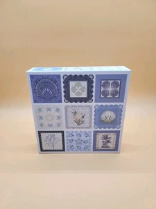 Punch Studie Large Beach Themed Decorative Box with Tab Closure 8.25in x 8.25in - Picture 1 of 11