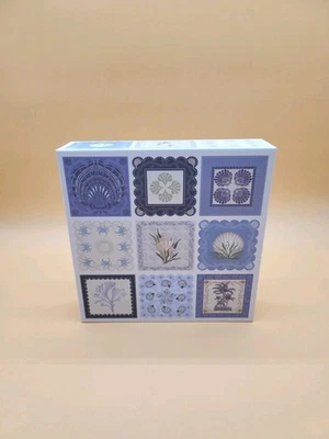 Punch Studie Large Beach Themed Decorative Box with Tab Closure 8.25in x 8.25in - Image 1 of 4