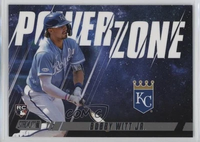 2022 Topps Stadium Club Power Zone Bobby Witt Jr #PZ-19 Rookie RC - Image 1 of 2
